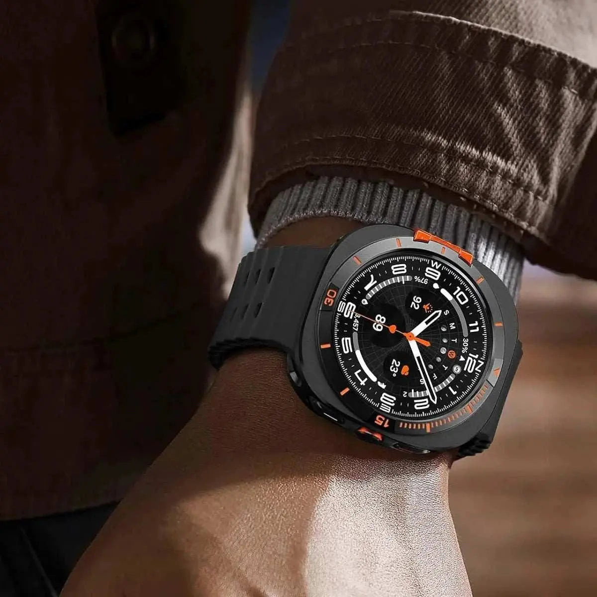 Metal Alloy Protective Case for Samsung Galaxy Watch Ultra 2025 47mm Hard Bumper Cover for Galaxy Watch 7 Ultra 47mm Accessories Khamik Shop Online