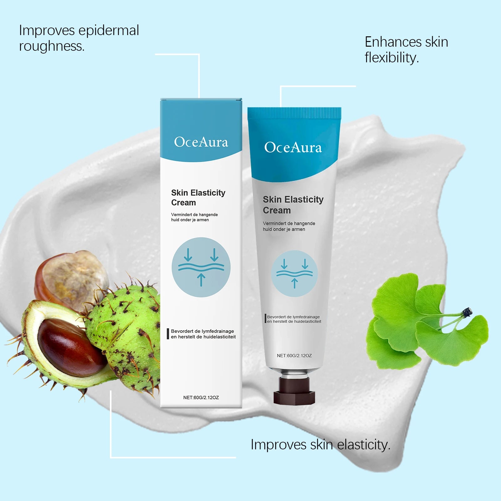 Firming Hand Cream Reduce Sagging Skin under Your Arms Tightening Lifting Increase Elasticity Reshaping Lines Nourish Skin Care