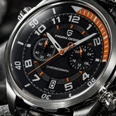 PAGANI DESIGN Classic Leather Men Watch Japan VK64 Movement Quartz Wristwatch Top Brand Sports Waterproof Watches for Men&