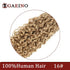 Water Wave Human Hair Weft Extension Dirty Blonde Curly Hair Sew In Weft Hair Extensions Double Weft Remy Hair Wet And Wavy 100G Khamik Shop Online