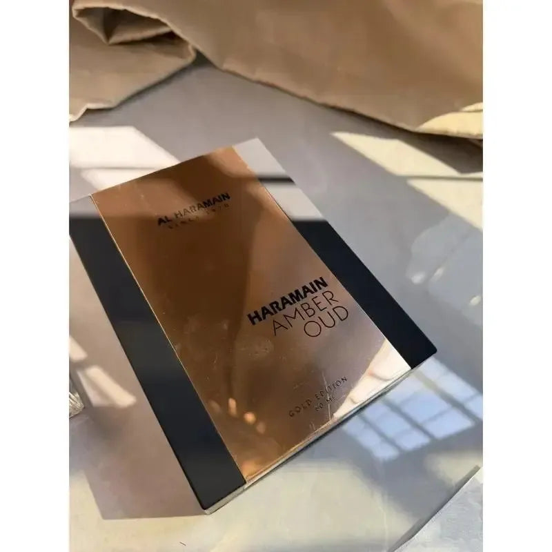 Al Haramin Al Harmain Amber Agarwood Gold Version for Men and Women 4.0oz eau de toilette spray, perfect gift Khamik Shop Online