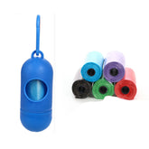 Pet Trash Bag Dog Poop Bags For Waste Refuse Cleanup Pear Daisy