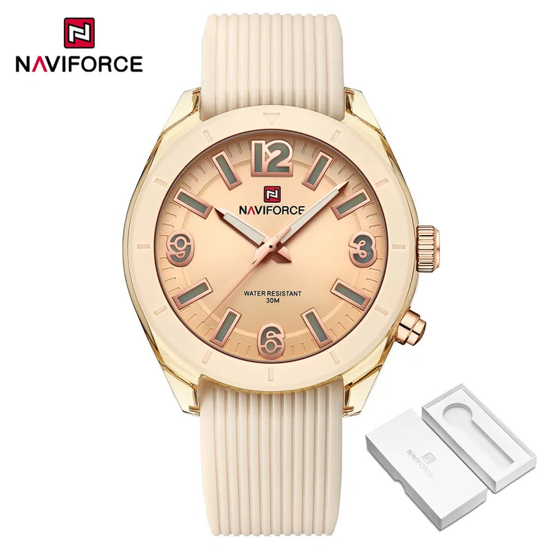 Women'S Waterproof Watch Fashion Casual Luminous Display Quartz Wristwatch with Silicone Band Reloj Mujer High Quality