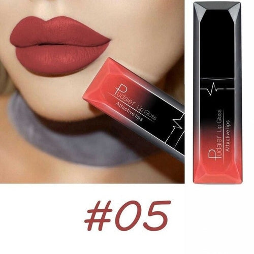 Makeup matte matte lip gloss lipstick Periwinkle Abderus