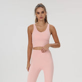 Women Yoga Vest Workout Pilates Activewear Tops Running Gym Pretty Workout Clothes Sports Bras Active Wear Female Camisole Bra Khamik Shop Online