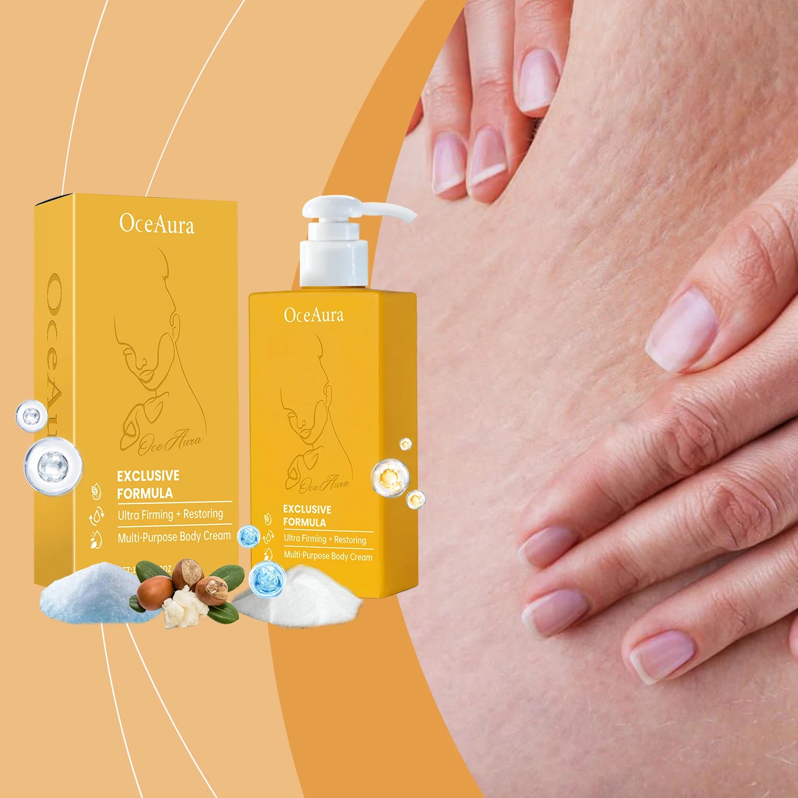 Collagen Body Lotion Women Skin Firming Cream Improve Dryness Dullness Remove Fine Lines Hydrating Revitalize Skin Care Products