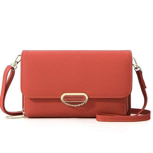 Large Capacity Versatile Small Messenger Bag For Women Maroon Asteria