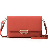 Large Capacity Versatile Small Messenger Bag For Women Maroon Asteria