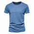 100% Cotton Men T-shirt Casual Soft Fitness Summer Thin T-shirts Men&