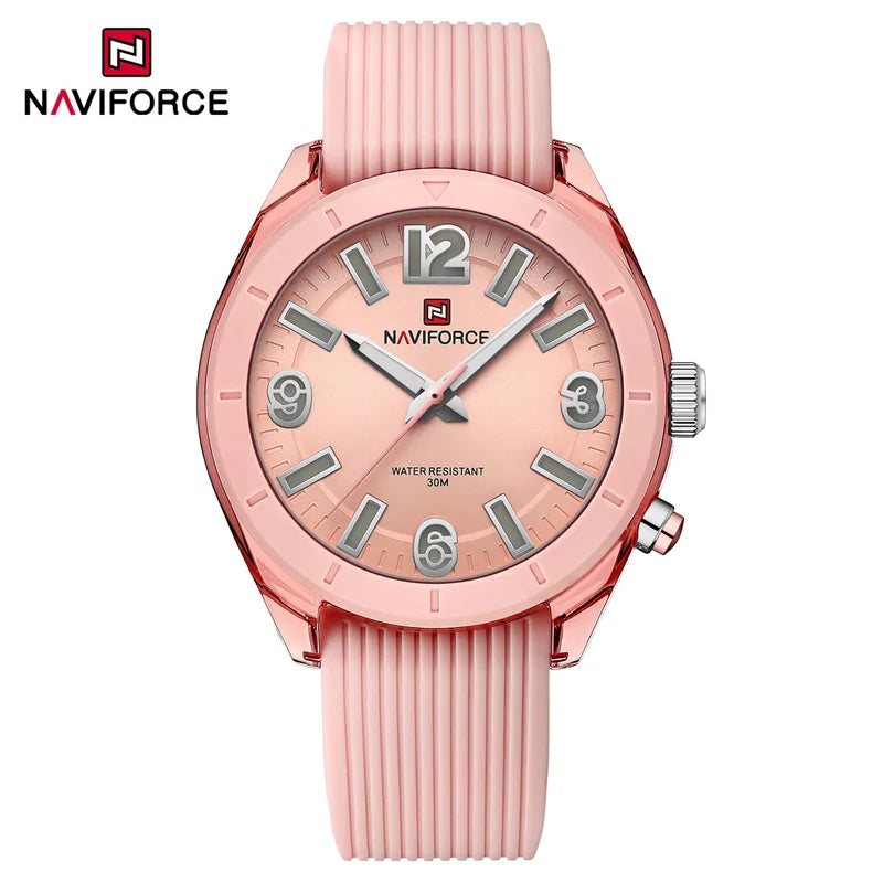 Women'S Waterproof Watch Fashion Casual Luminous Display Quartz Wristwatch with Silicone Band Reloj Mujer High Quality