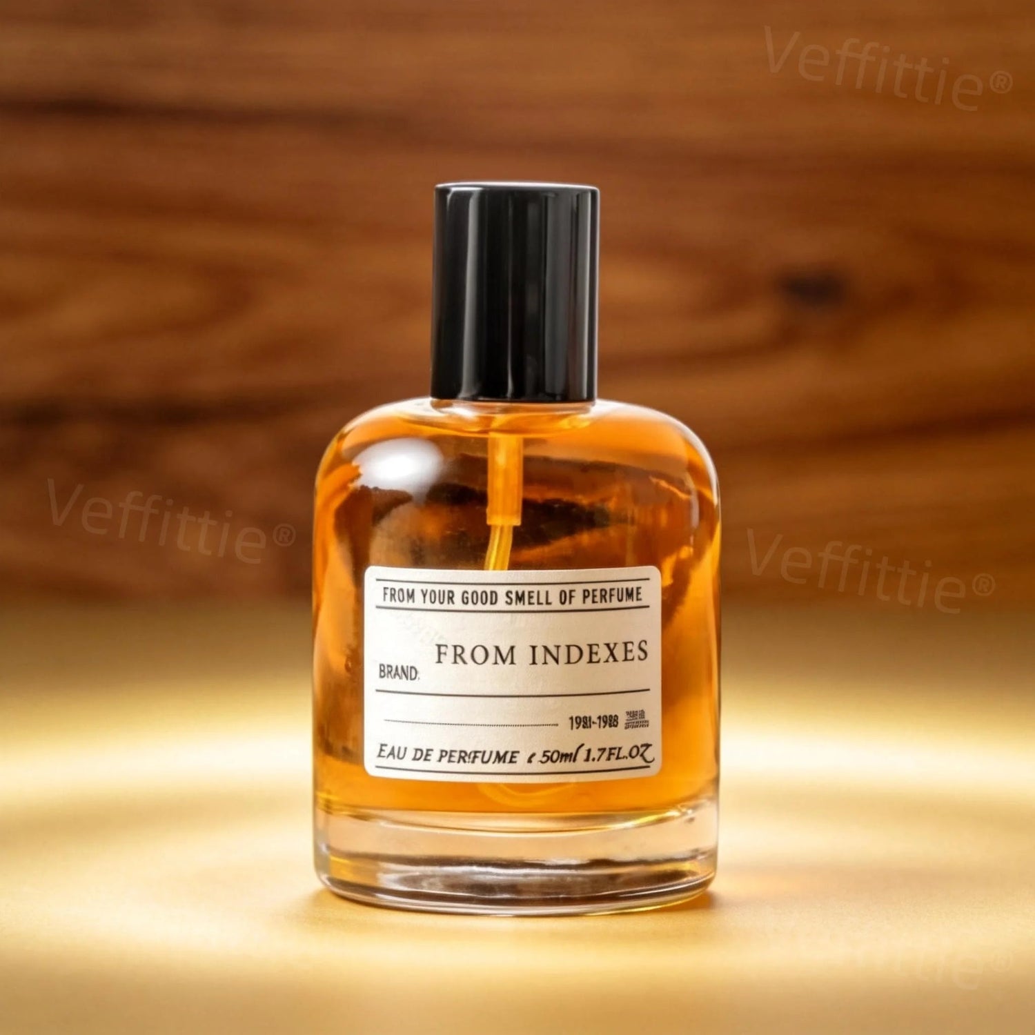 Executive Spicy Wood Eau De Parfum 1.7oz, Woody Citrus Blend Amber Bottle, Office Formal Aroma, Professional Wear, All Day Fresh Khamik Shop Online
