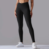 Crossover Waist Yoga Pants Women Hips Lifting Gym Leggings Seamless Sport Pants High Waist Fitness Leggings Workout Sportswear Khamik Shop Online