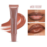Glossy Lip Glaze Waterproof Long Lasting Lip Gloss Glossy Mirror Tea Periwinkle Abderus