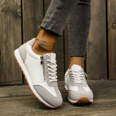 Women Sneakers Lightweight Leather Casual Shoes Forrest Gump Shoes Comfort Sport Running Shoes Lace Up Vulcanized Footwear Tenis Khamik Shop Online