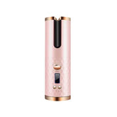 Rechargeable Automatic Hair Curler Women Portable Hair Curling Iron Periwinkle Abderus
