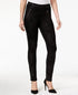 Style & Co Zip Pocket Coated Leggings Amber Chrysippus