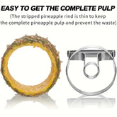 Pineapple Peeler Pineapple Corer Slicer Stainless Steel Fruit Cutter Easy Slicer Peeler Kitchen Gadget Cooking Tools Khamik Shop Online
