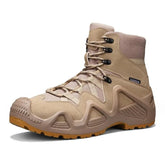 Men Tactical Boots Lace Up Brand Ankle Hiking Shoes Desert Work Boot Waterproof Size Plus Unisex Climbing Shoes Khamik Shop Online