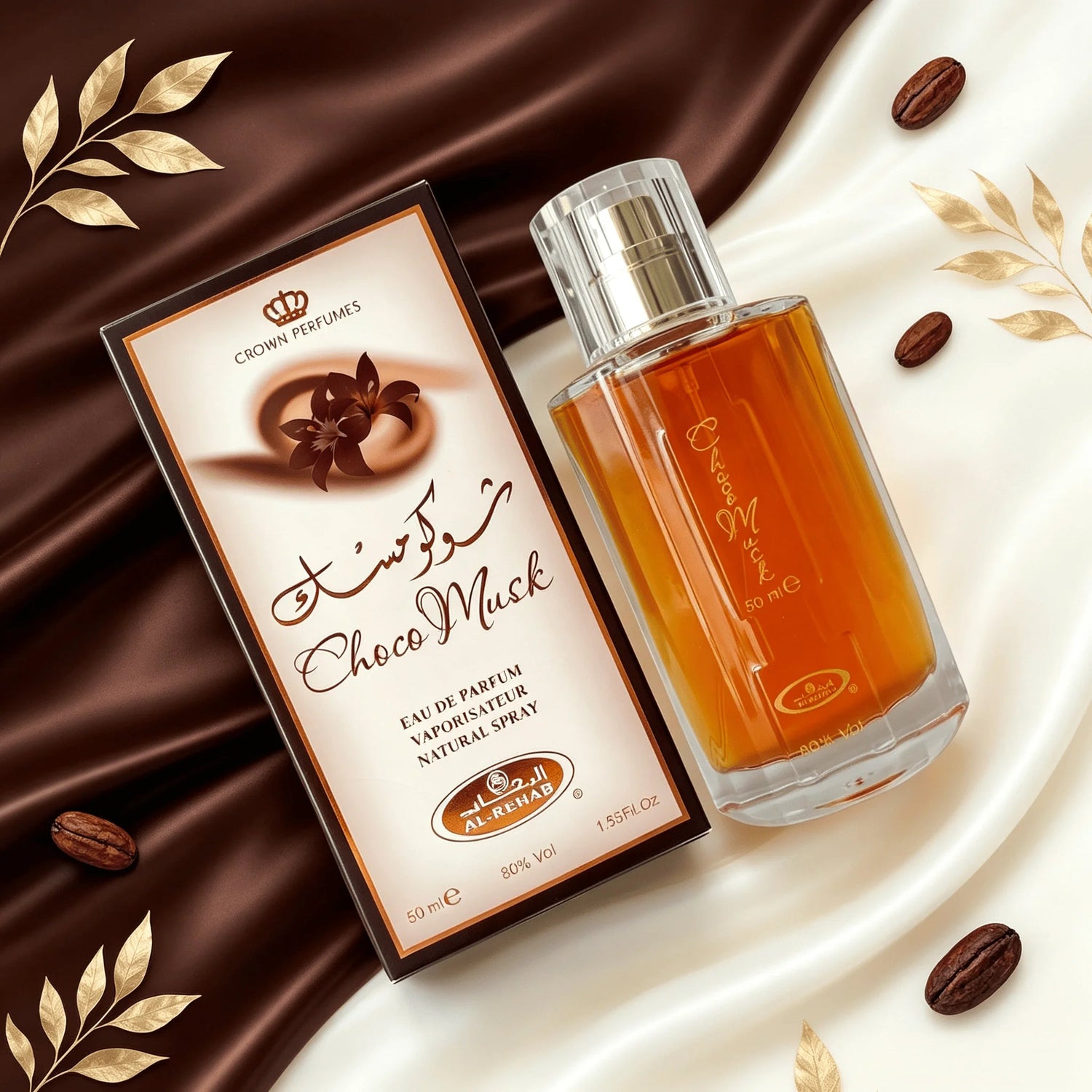 Choco Musk Men’s Cologne-Rich Chocolate & Musk Eau De Toilette,Long-Lasting Scent Perfume for Men Elegant Bottle 1.65 Fl Oz Fragrance for Refined Occasions Khamik Shop Online