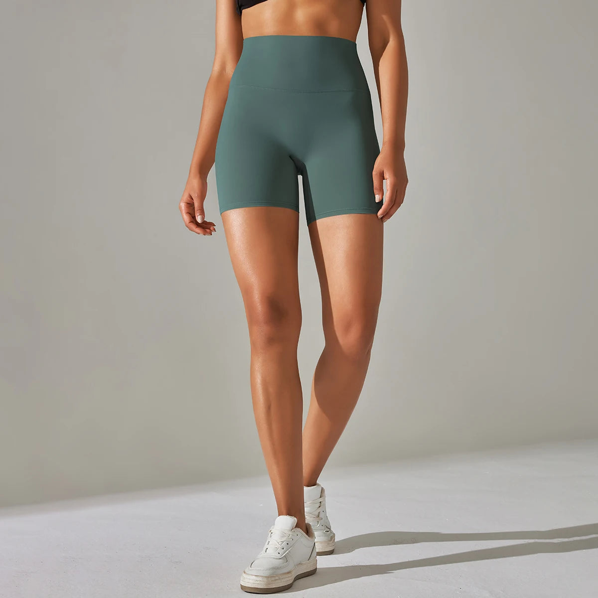 Yoga Shorts Women Fitness Shorts Running Cycling Shorts Breathable Sports Leggings High Waist Summer Workout Gym Shorts Khamik Shop Online