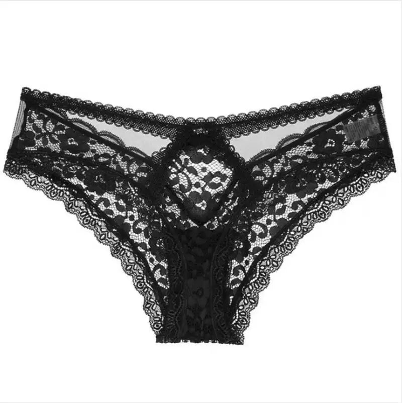 Sexy Panties Women Fashion Lingerie Tempting Pretty Briefs High Quality Lace Hollow Out Underpants Intimates Lingerie