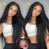 MYLOCKME Glueless Wigs Human Hair 6x4 Curly Wave Lace Closure Wigs Deep Wave 9x6 5x5 Lace Closure Wig Pre Cut Curly Human Hair Water Wave 200% Khamik Shop Online