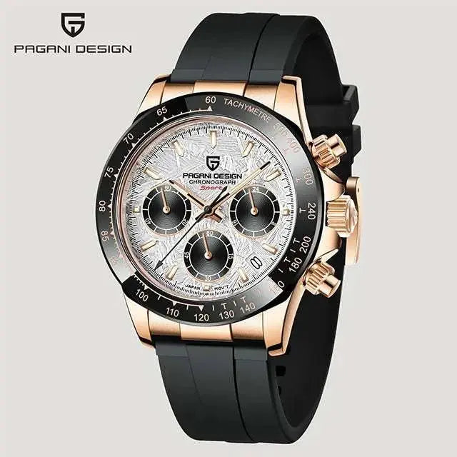 PAGANI DESIGN New VK63 Quartz Watch 40mm Men Wristwatch Chronograph Stainless Steel Waterproof Clock Top Brand Gift Watches Man Khamik Shop Online