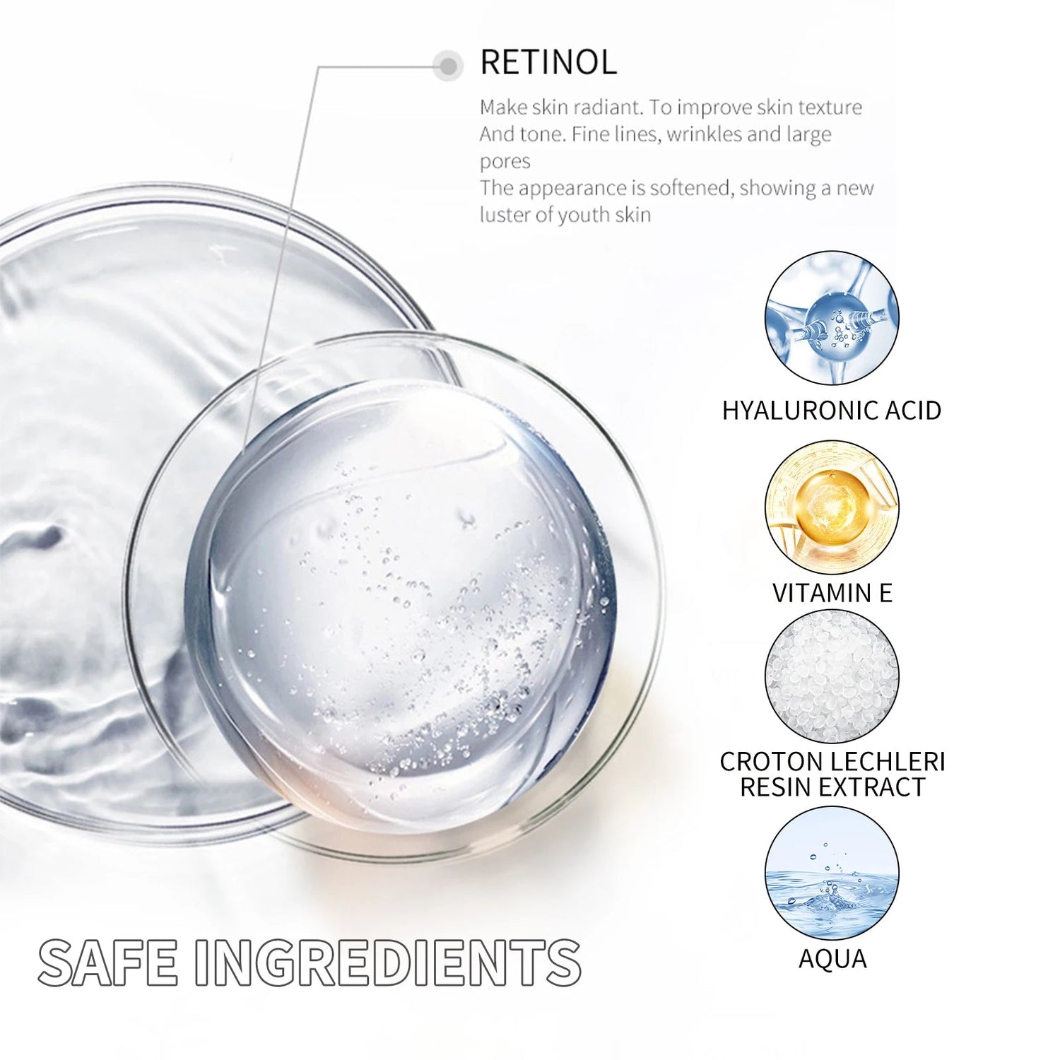 Retinol Night Cream 50g Anti Aging Face Moisturizer Firms Skin Reduces Wrinkles Lines Hydrating Vitamin E Cream for Tightening Khamik Shop Online
