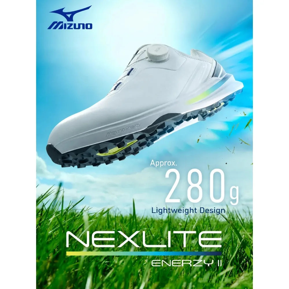2026 New Mizuno Golf Shoes Mens BOA Closure Spikeless Trainers Anti-Slip Comfortable Athletic Outdoor Sports Sneakers 51GM265101 Khamik Shop Online