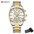 CURREN Casual Quartz Chrono Sport Watches Brands for Men Stainless Steel Bracelet Multifunction Dial 2023 Wristwatch with Date Khamik Shop Online