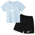 Summer Brand White T-shirt+Shorts Two-piece Set Kids New Clothing Fashion Letter Boy Girl3-13Yrs Sports Short-sleeved Casual Set Khamik Shop Online