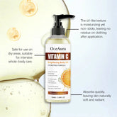 OceAura 100ml Vitamin C Skin Care Body Oil Moisturizes Skin Smooth, Moist and Shiny Skin Care Body Oil Khamik Shop Online