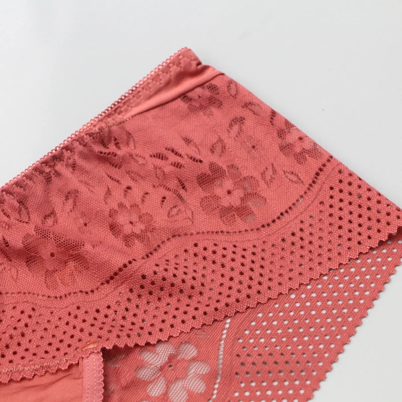 DaiNaFang New Plus Size Underwear Women Sexy Transparent Lace Modal Cotton Panties High Waist Large Lingerie Khamik Shop Online