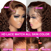 Wet And Wavy Lace Frontal Wig Short Bob Wig Pre Plucked 