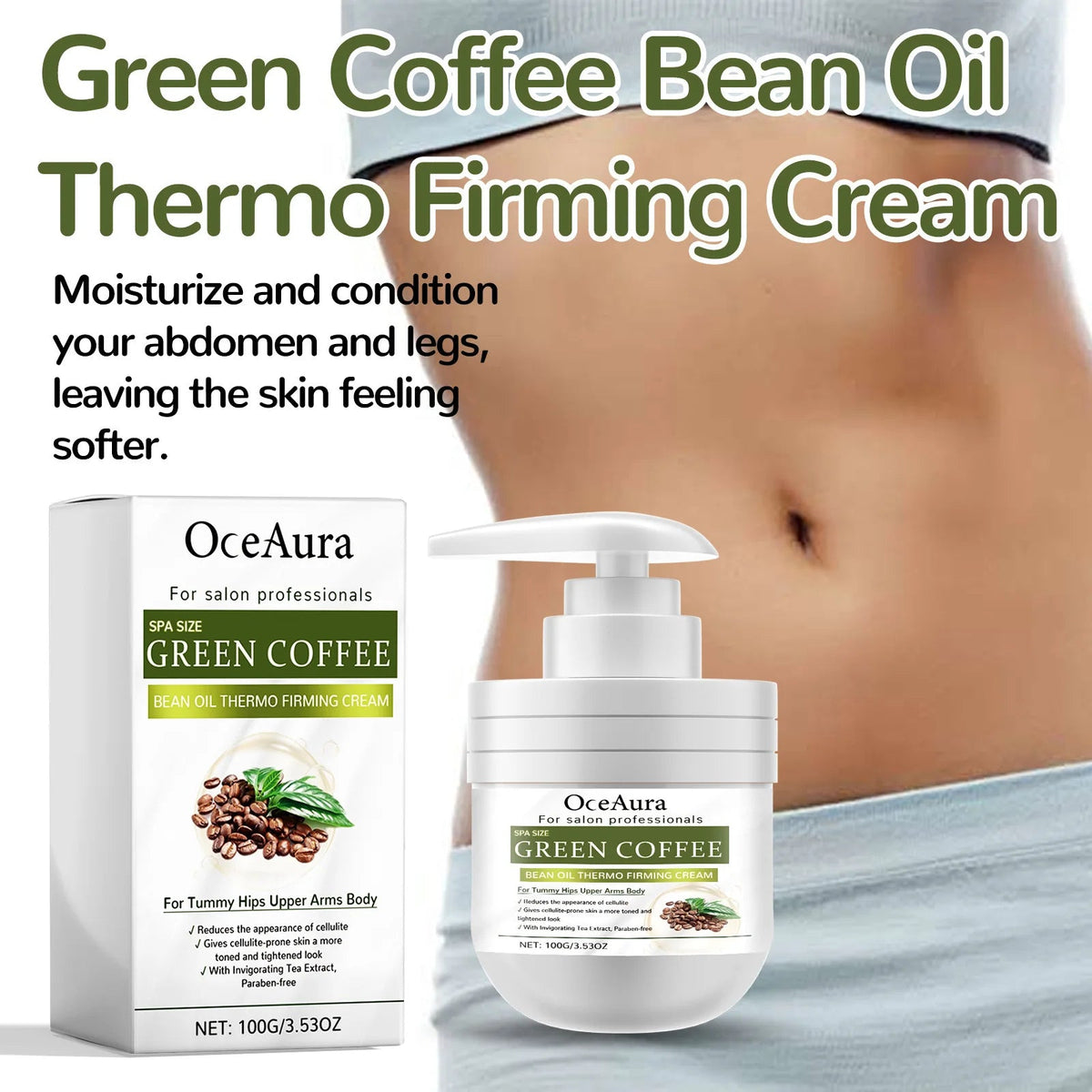 OceAura Firming and Brightening Body Lotion for Skin