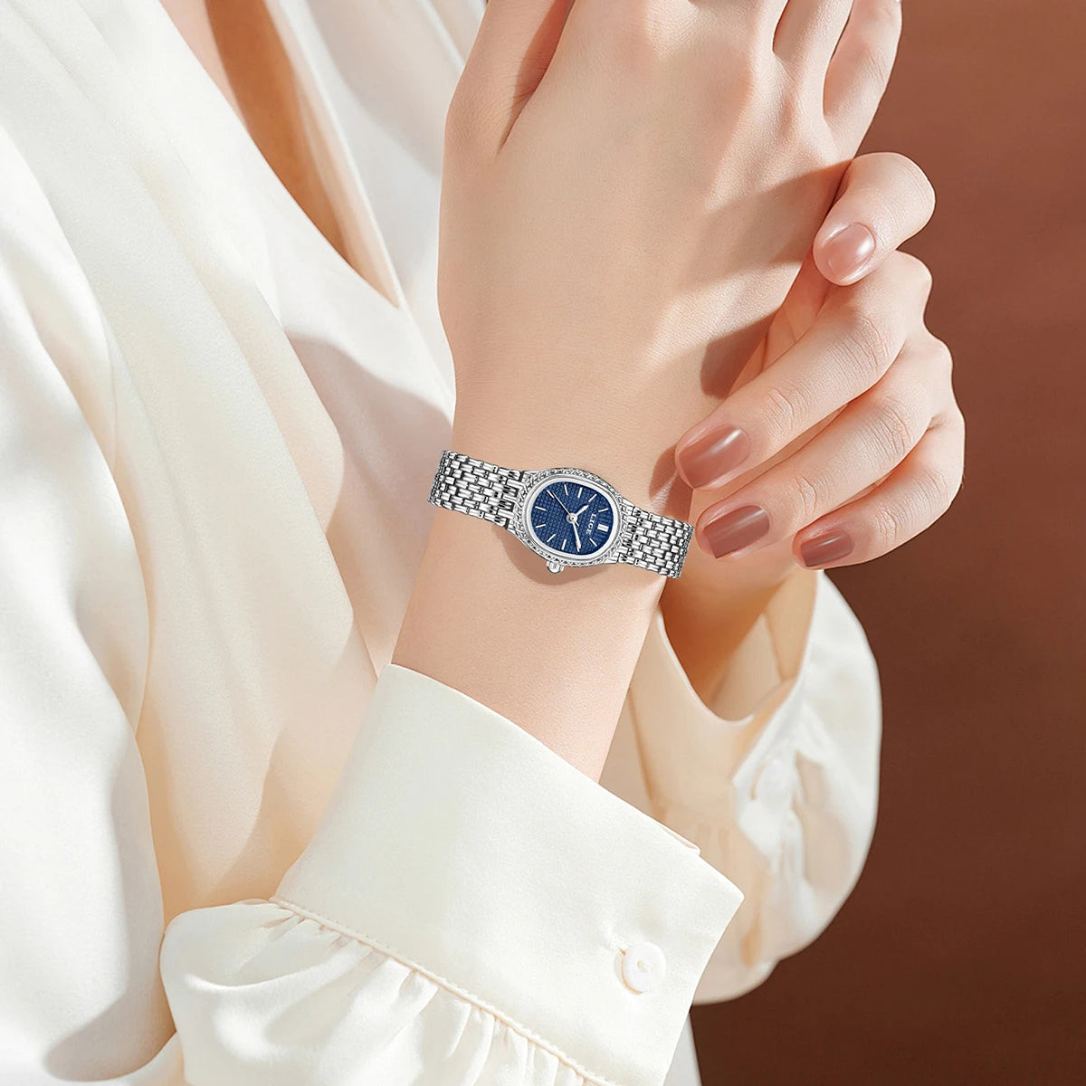 LIGE Fashion Luxury Quartz Woman Watch Elegant Classic Simple Dial Waterproof Stainless Ladies Watches for Women Reloj Mujer+Box Khamik Shop Online
