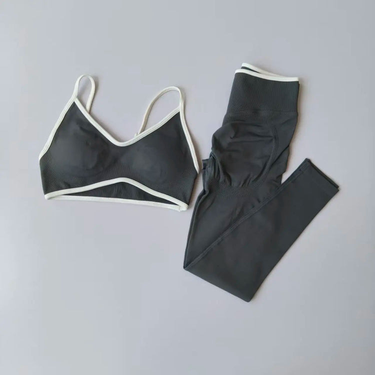 Seamless 2PCS Legging Sets Women&