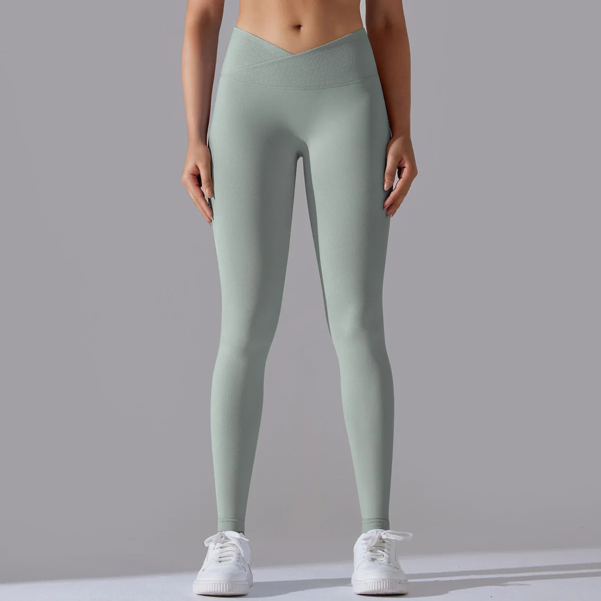 Crossover Waist Yoga Pants Women Hips Lifting Gym Leggings Seamless Sport Pants High Waist Fitness Leggings Workout Sportswear Khamik Shop Online