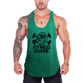 Summer Mesh Mens Fitness Tank Tops Y-back Bodybuilding Sleeveless Vests Mesh Quick Dry Gym Clothing Running Sport Muscle Shirts Khamik Shop Online
