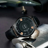 MEGIR Men Watches Luxury Leather Strap Sport Military Watch Male Clock Waterproof Casual Quartz Wristwatch Reloj Hombre 1067 Khamik Shop Online