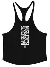 Summer Men Gym Workout Printed Tank Tops Y Back Fitness spaghetti straps Muscle Fit Stringer Sportswear Bodybuilding Cotton Tee Khamik Shop Online