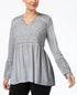 Jacquard-Detail Peasant Top Amber Chrysippus