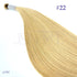 JSNME Bulk Human Hair Extensions 100% Real Human Hair Extension Straight 50g Black Brown Blonde 613 Color For Salon 14"-26" Inch Khamik Shop Online