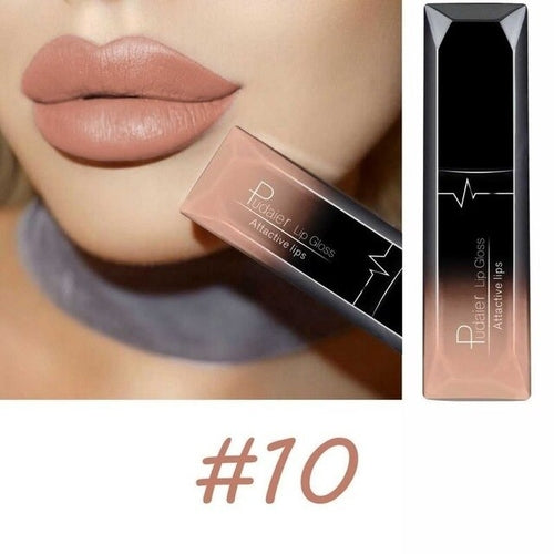 Makeup matte matte lip gloss lipstick Periwinkle Abderus