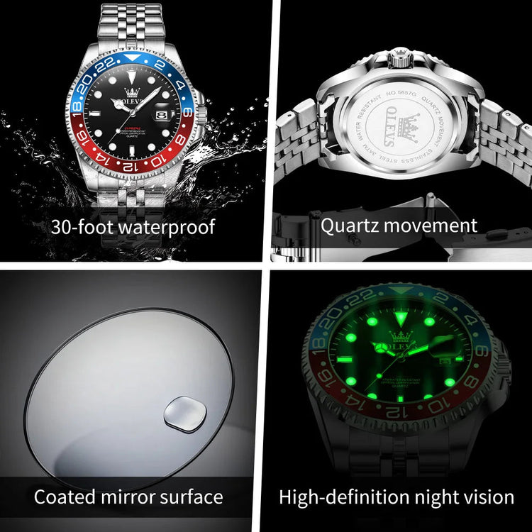 OLEVS 5657 Original Brand Men&