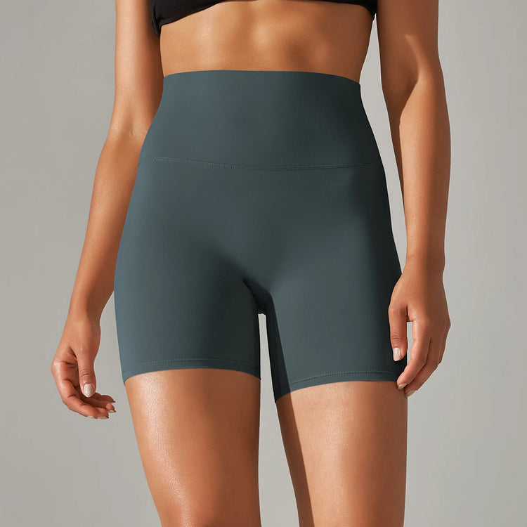 Yoga Shorts Women Fitness Shorts Running Cycling Shorts Breathable Sports Leggings High Waist Summer Workout Gym Shorts Khamik Shop Online