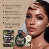 Coconut Oil Dark Tanning Lotion Moisturizing Accelerator for Deep Bronze Glow Tanning Cream for Tanning Bed & Outdoor Use Khamik Shop Online