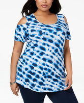 Plus Size Cold-Shoulder Top Amber Chrysippus