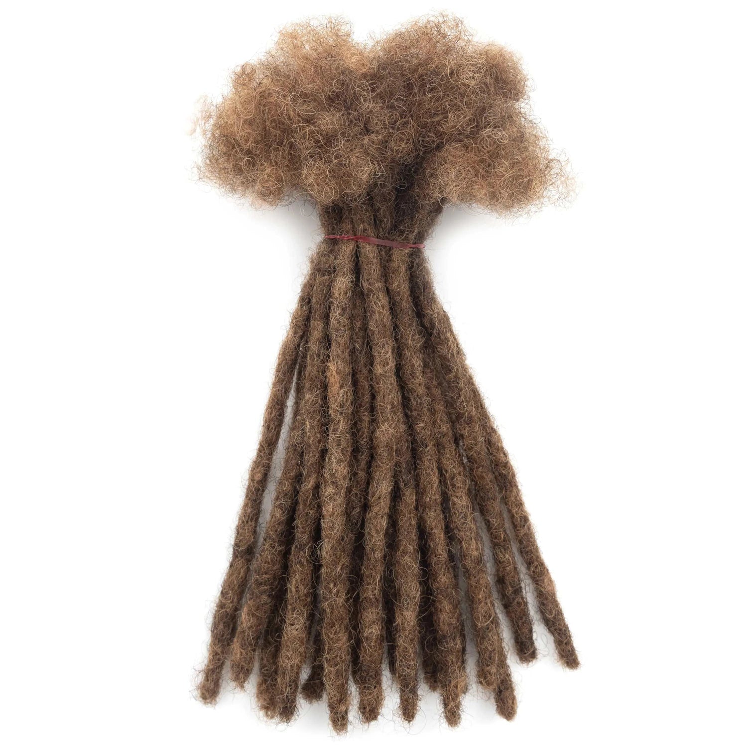 20strands/pack M4&30 Human Hair Dreadlocks Extensions Full Handmade 0.6 cm Thickness 100% Real Hair Locs Extensions for Kids Khamik Shop Online