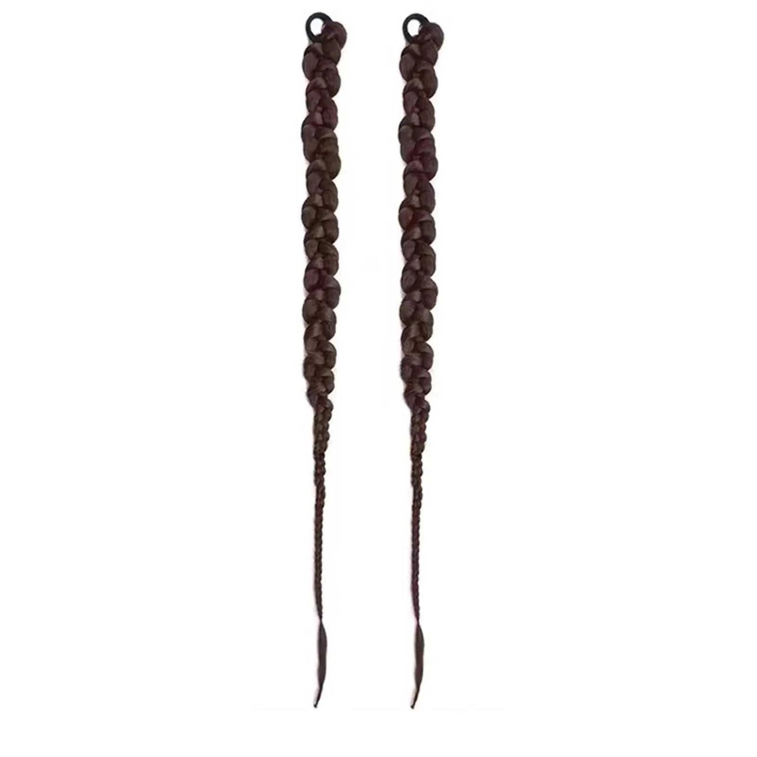 1/2PCS Hair Extension Braided Ponytail Fashion Long Twist Braided Ponytail Synthetic Extension Hair Accessories Hip Hop Y2K Girl Khamik Shop Online